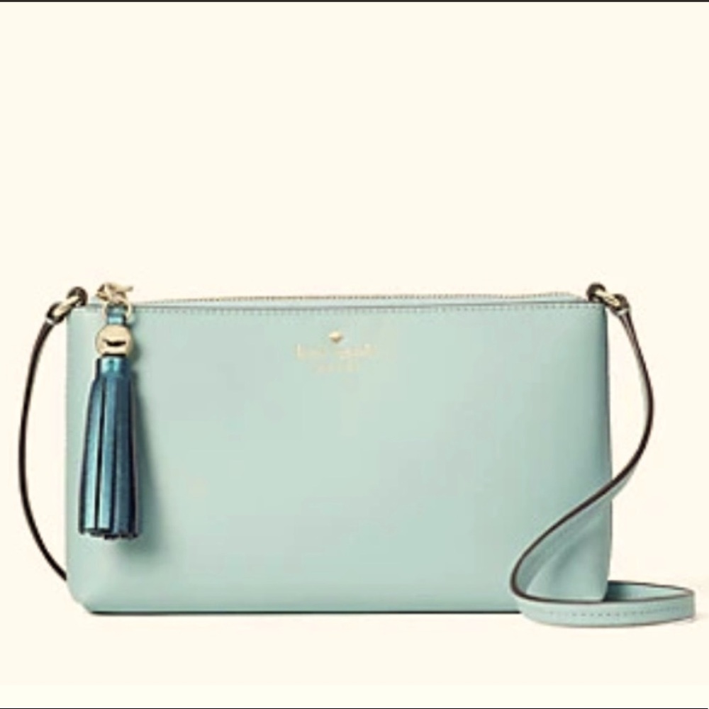 NWT Kate spade ♠️ Ivy Street Amy.  Cross body purse. Shade: Frosted spearmint